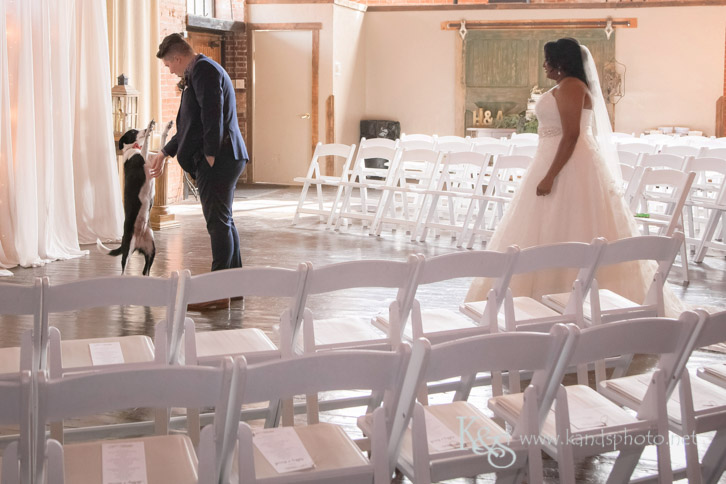 wedding at flour mill mckinney